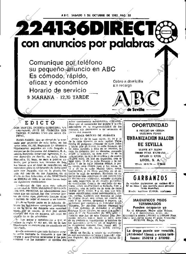 ABC SEVILLA 01-10-1983 página 87