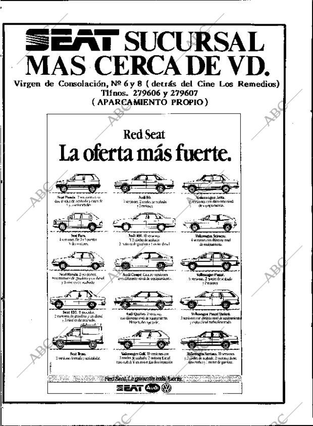 ABC SEVILLA 01-10-1983 página 98