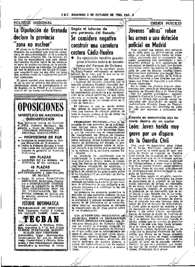 ABC SEVILLA 02-10-1983 página 22