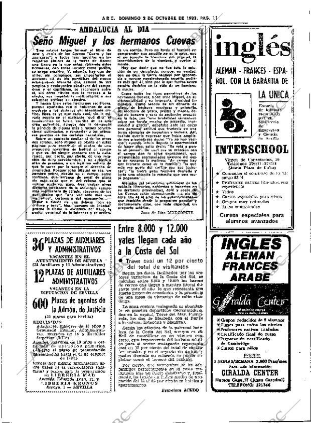 ABC SEVILLA 02-10-1983 página 27