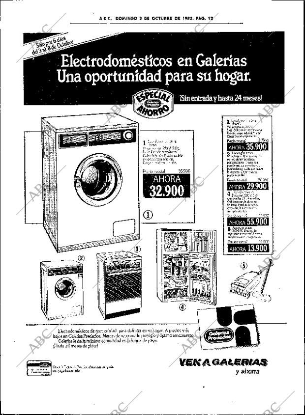 ABC SEVILLA 02-10-1983 página 28