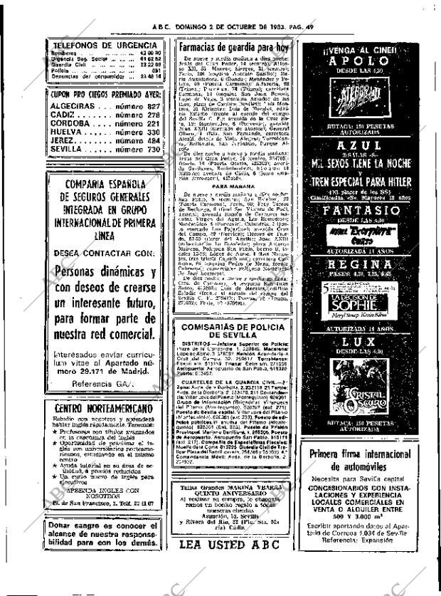 ABC SEVILLA 02-10-1983 página 65