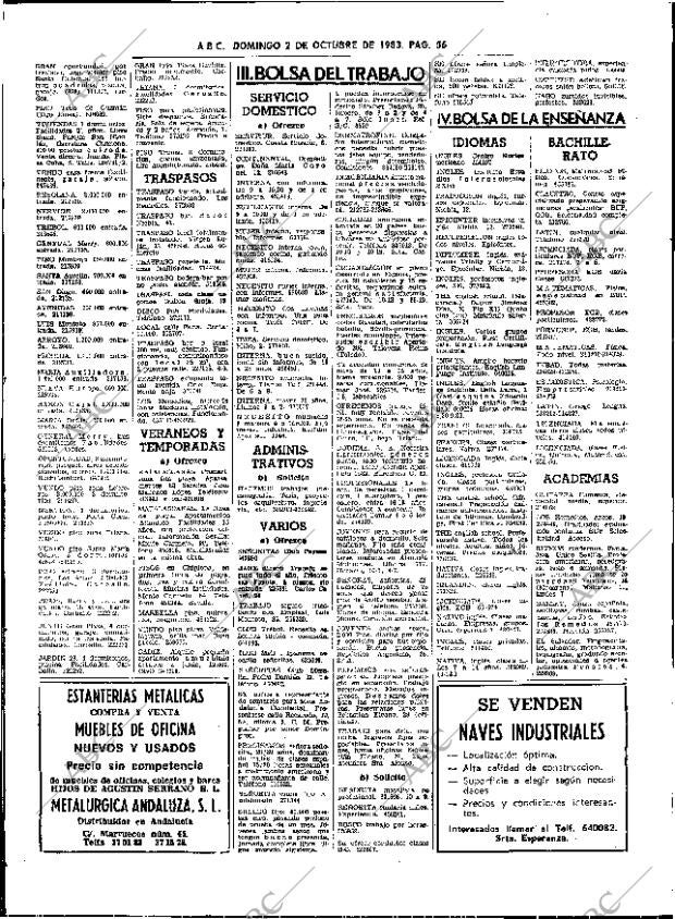 ABC SEVILLA 02-10-1983 página 72