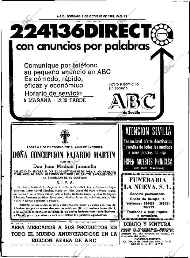 ABC SEVILLA 02-10-1983 página 78