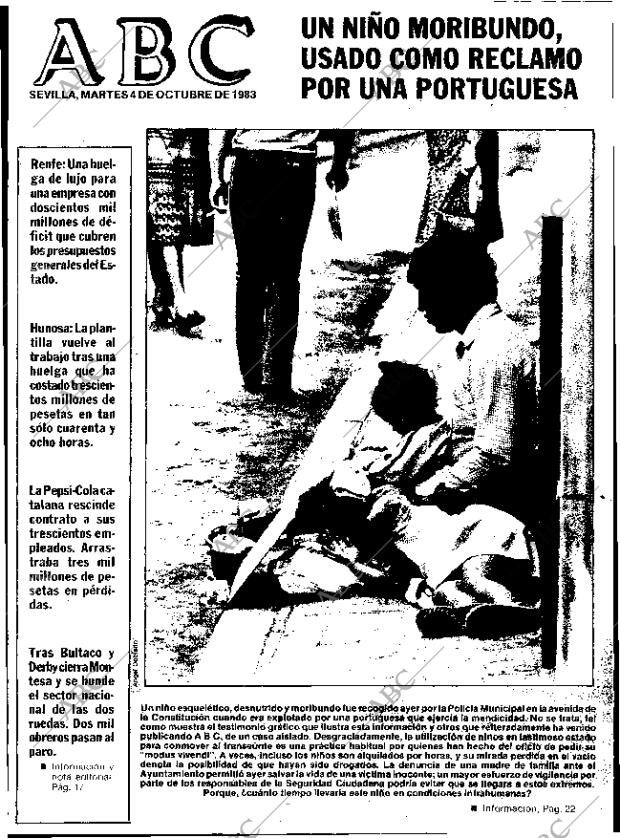 ABC SEVILLA 04-10-1983 página 1