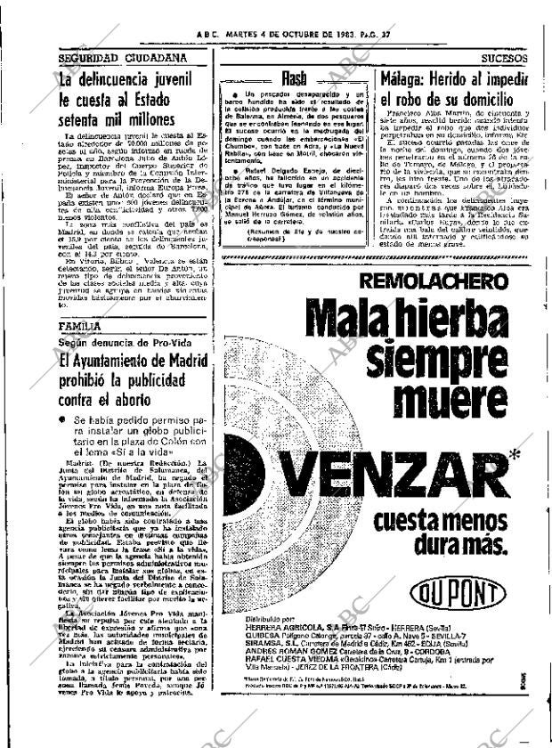 ABC SEVILLA 04-10-1983 página 53