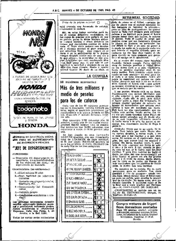 ABC SEVILLA 04-10-1983 página 58