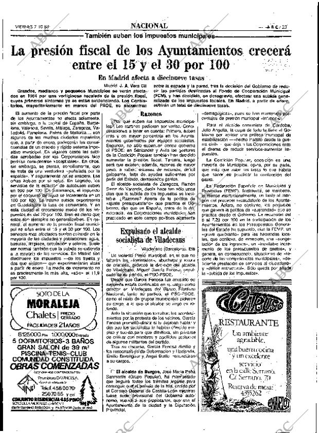 ABC MADRID 07-10-1983 página 23