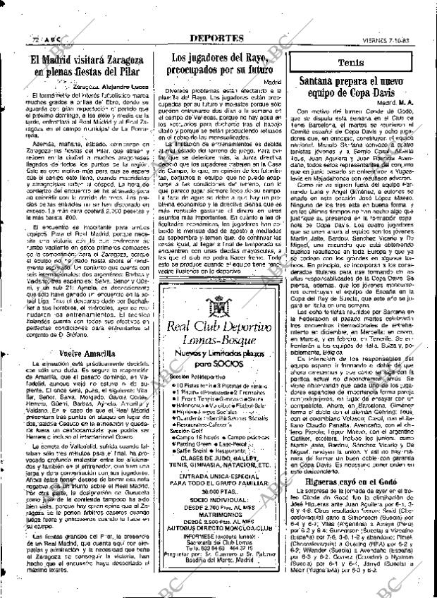 ABC MADRID 07-10-1983 página 72
