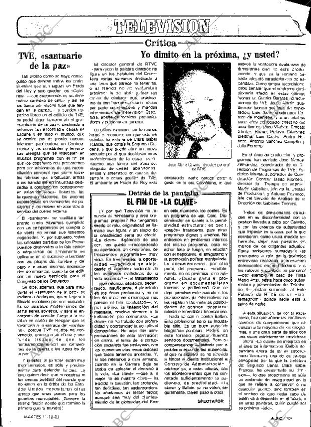 ABC MADRID 11-10-1983 página 101