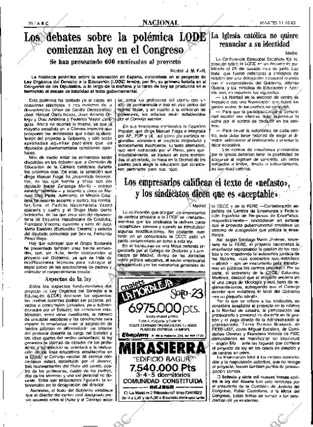 ABC MADRID 11-10-1983 página 20