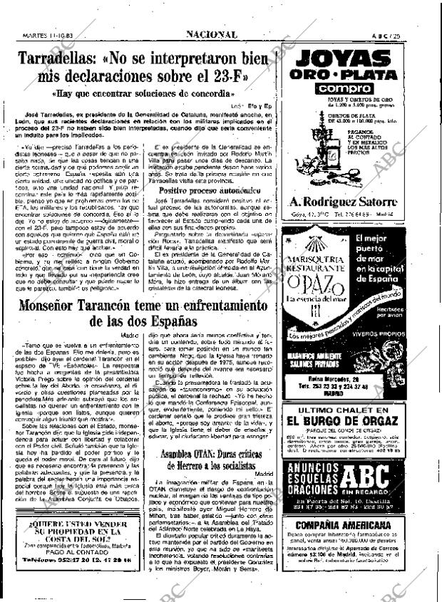 ABC MADRID 11-10-1983 página 25