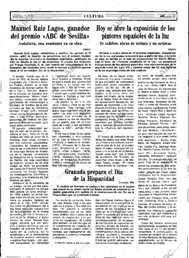 ABC MADRID 11-10-1983 página 45