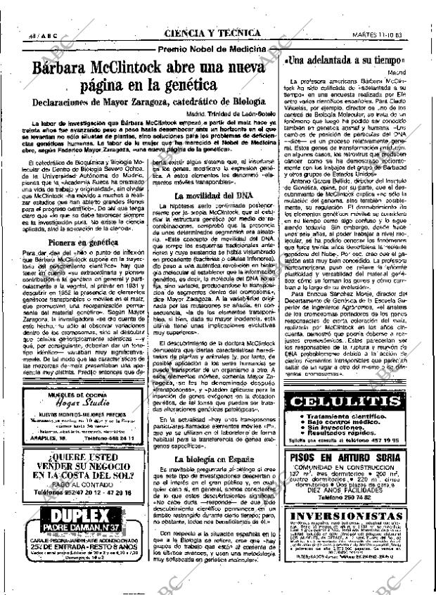 ABC MADRID 11-10-1983 página 48