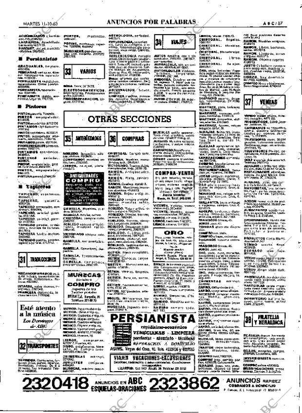 ABC MADRID 11-10-1983 página 87