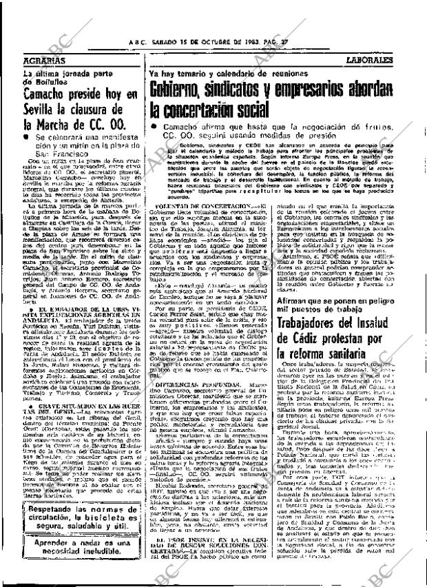 ABC SEVILLA 15-10-1983 página 27