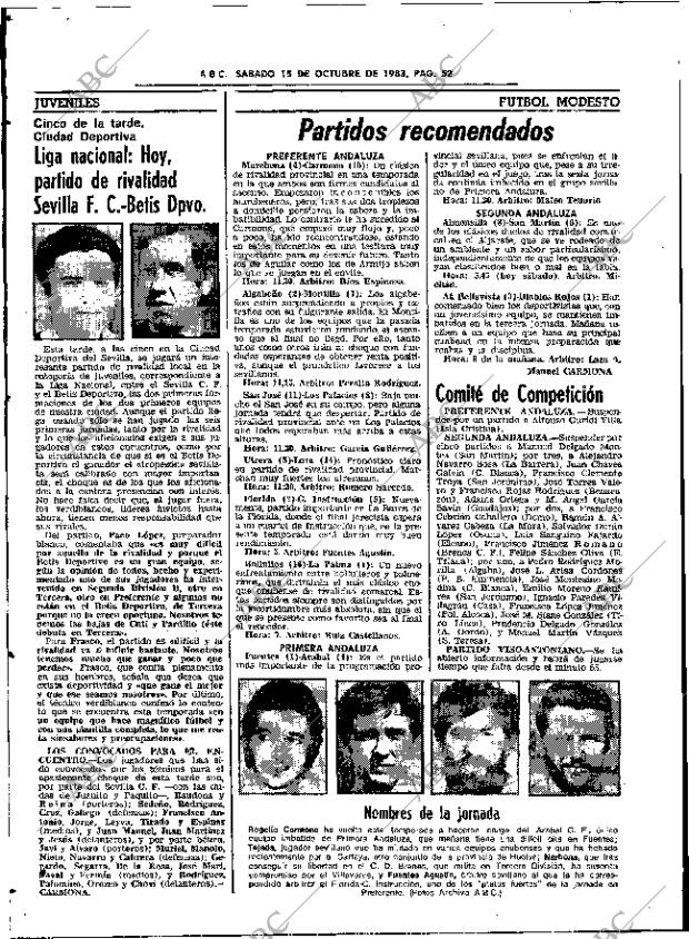 ABC SEVILLA 15-10-1983 página 52