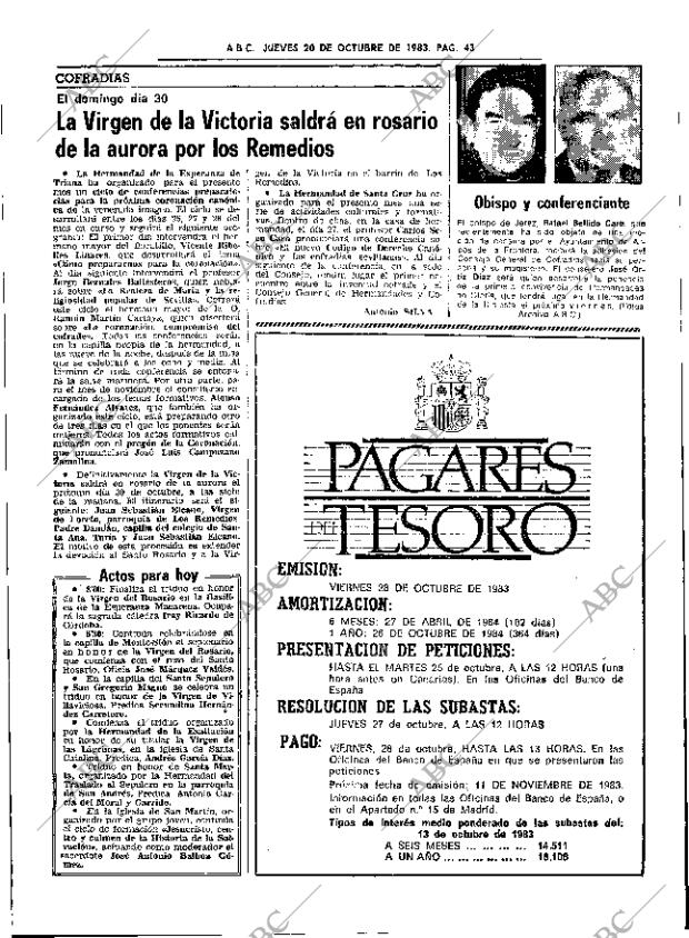 ABC SEVILLA 20-10-1983 página 43