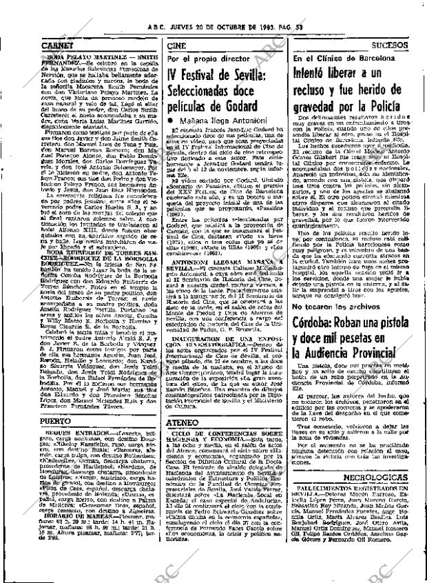 ABC SEVILLA 20-10-1983 página 53