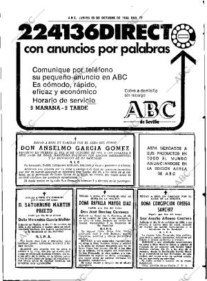 ABC SEVILLA 20-10-1983 página 77