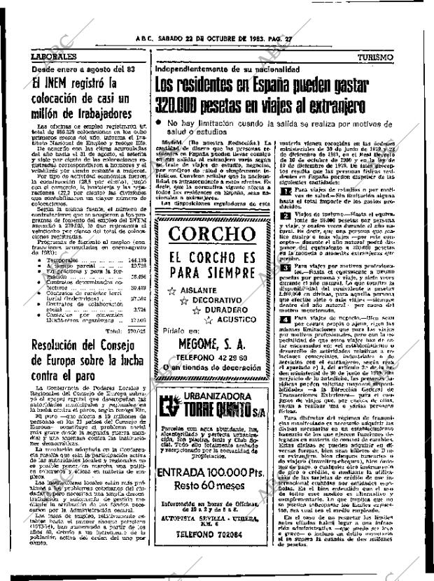 ABC SEVILLA 22-10-1983 página 27