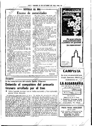 ABC SEVILLA 22-10-1983 página 33