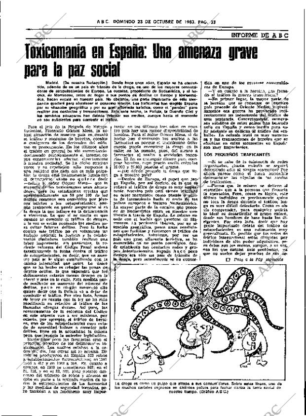 ABC SEVILLA 23-10-1983 página 33