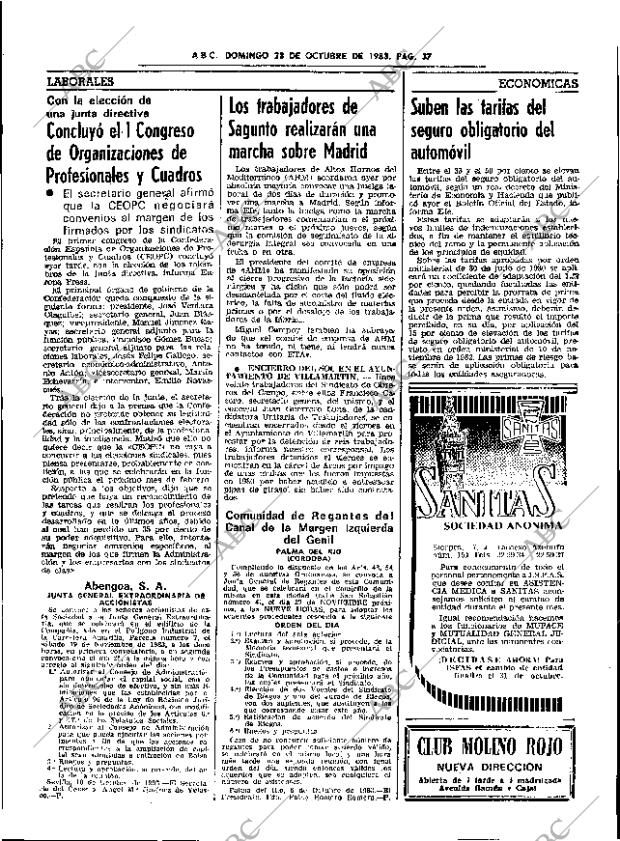 ABC SEVILLA 23-10-1983 página 37
