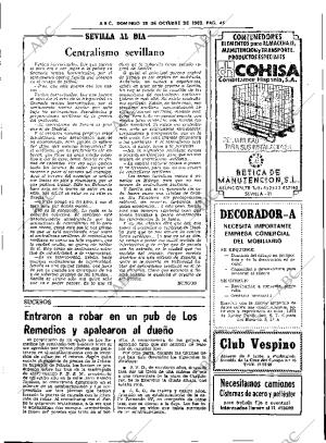 ABC SEVILLA 23-10-1983 página 45