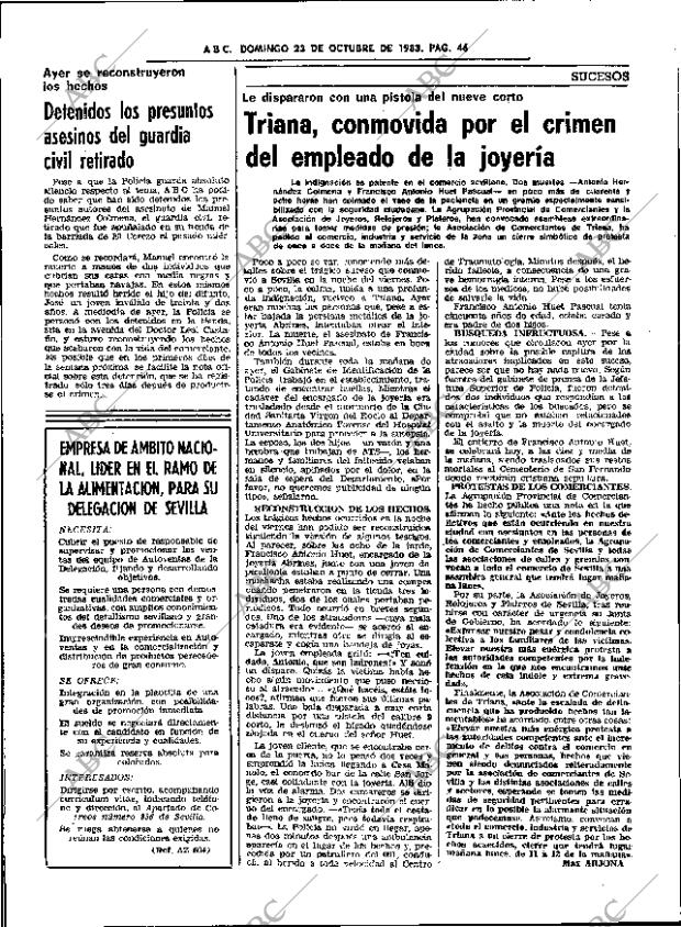 ABC SEVILLA 23-10-1983 página 46