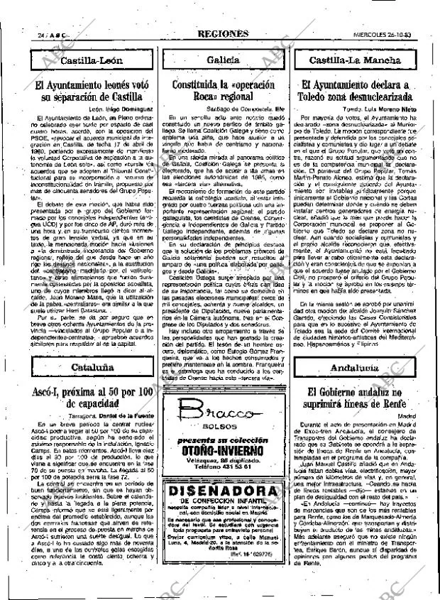 ABC MADRID 26-10-1983 página 24