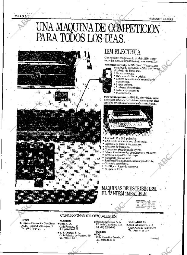 ABC MADRID 26-10-1983 página 50