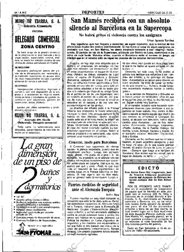 ABC MADRID 26-10-1983 página 66
