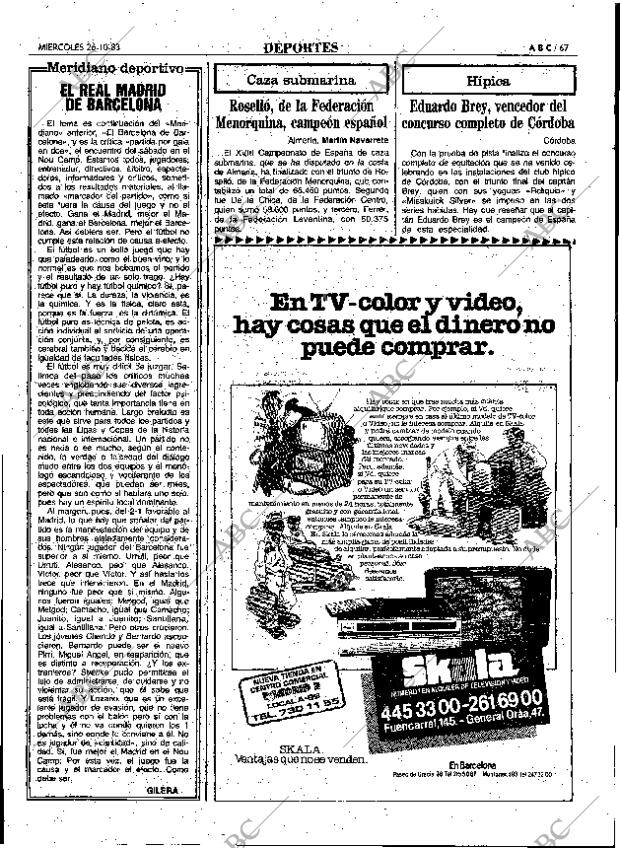 ABC MADRID 26-10-1983 página 67