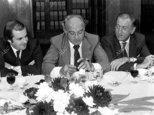 En la Imagen, José María García, Alfredo Di Stéfano y Fernando vizcaíno Casas