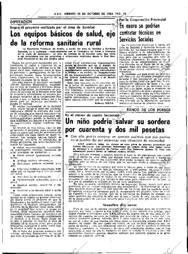 ABC SEVILLA 28-10-1983 página 43