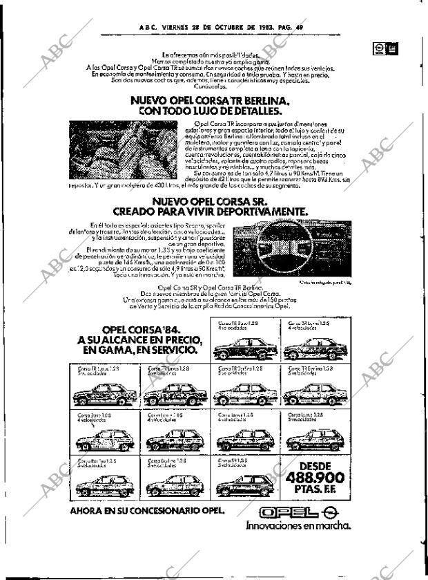 ABC SEVILLA 28-10-1983 página 49