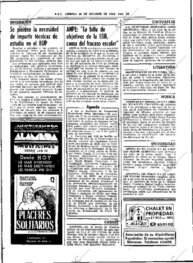 ABC SEVILLA 28-10-1983 página 50