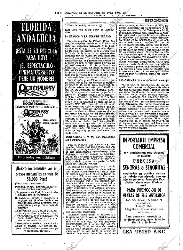 ABC SEVILLA 30-10-1983 página 52