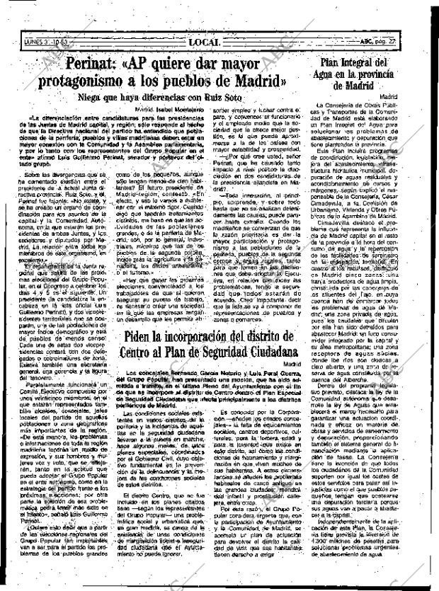 ABC MADRID 31-10-1983 página 27