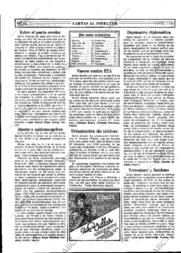 ABC MADRID 01-11-1983 página 10