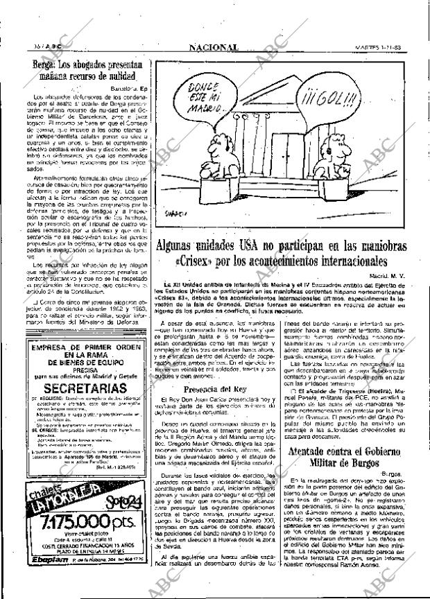 ABC MADRID 01-11-1983 página 16