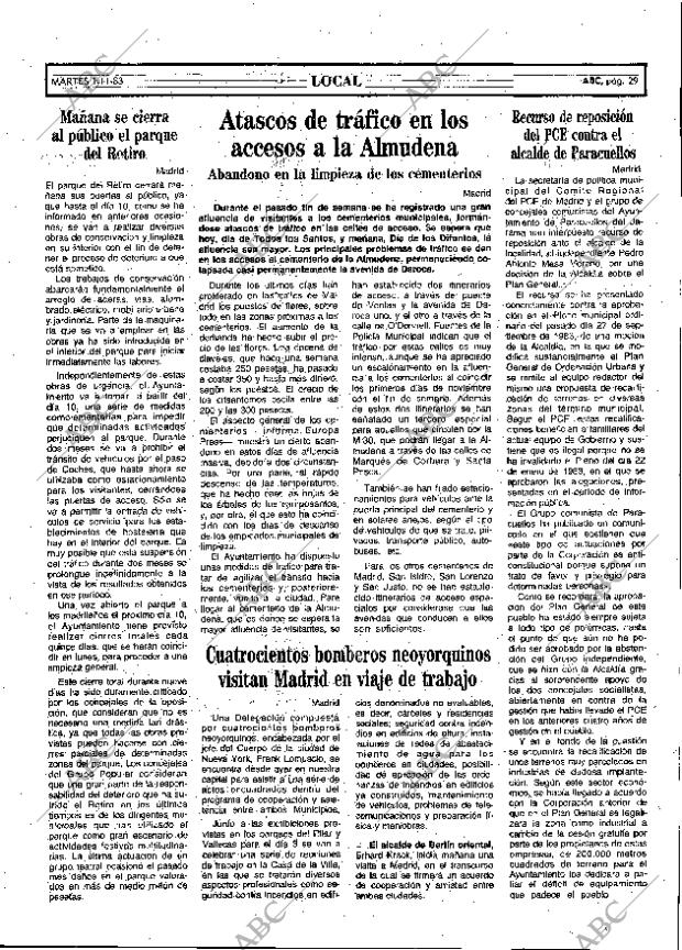 ABC MADRID 01-11-1983 página 29