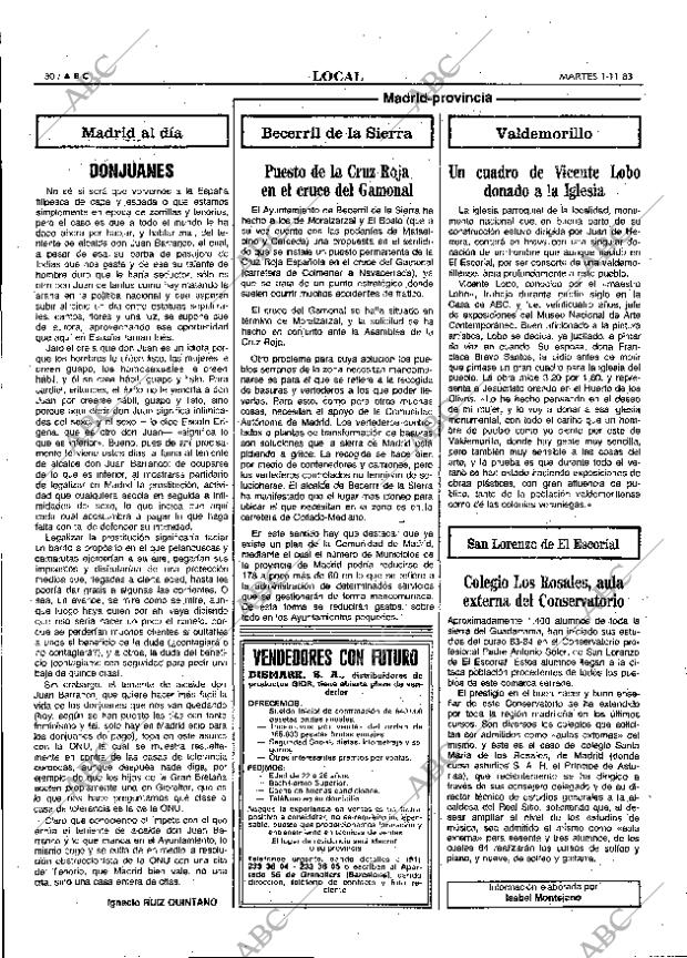 ABC MADRID 01-11-1983 página 30