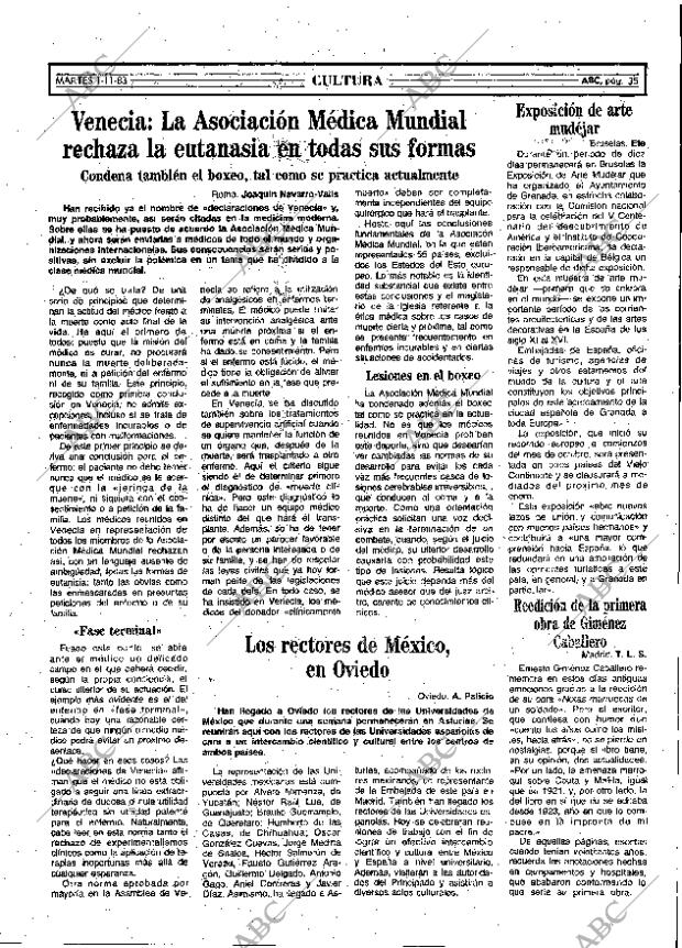 ABC MADRID 01-11-1983 página 35