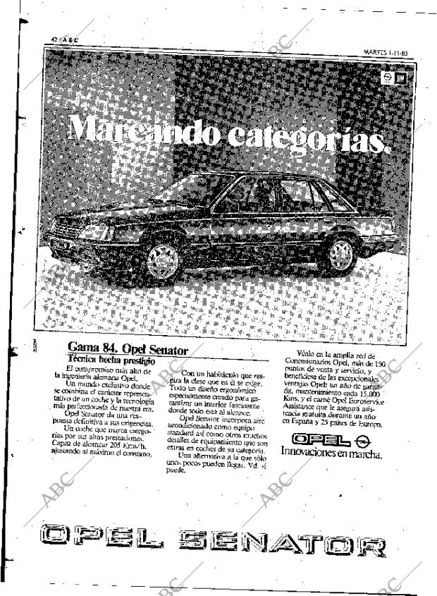 ABC MADRID 01-11-1983 página 42
