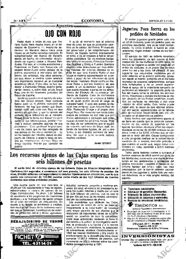 ABC MADRID 02-11-1983 página 56