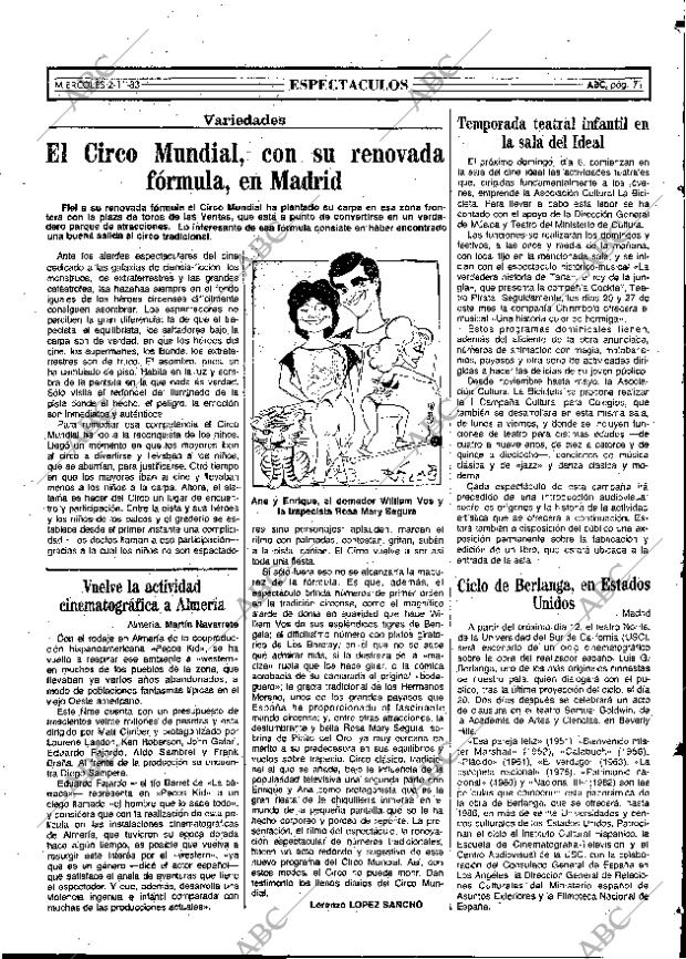 ABC MADRID 02-11-1983 página 71