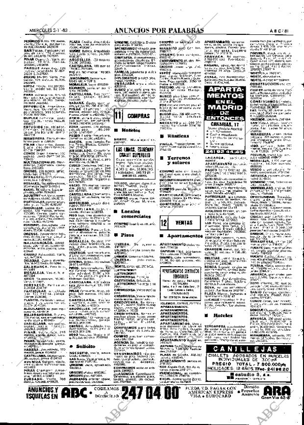 ABC MADRID 02-11-1983 página 81
