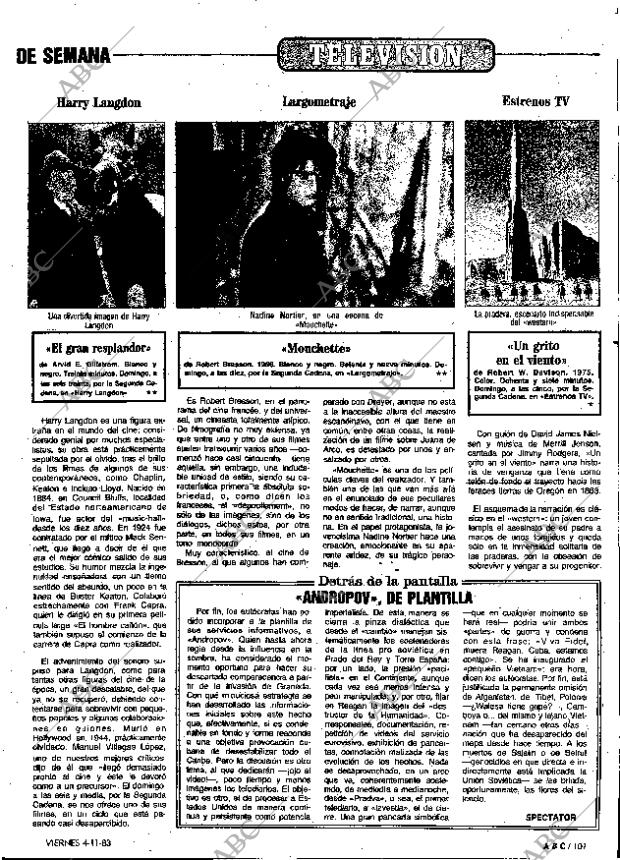 ABC MADRID 04-11-1983 página 101